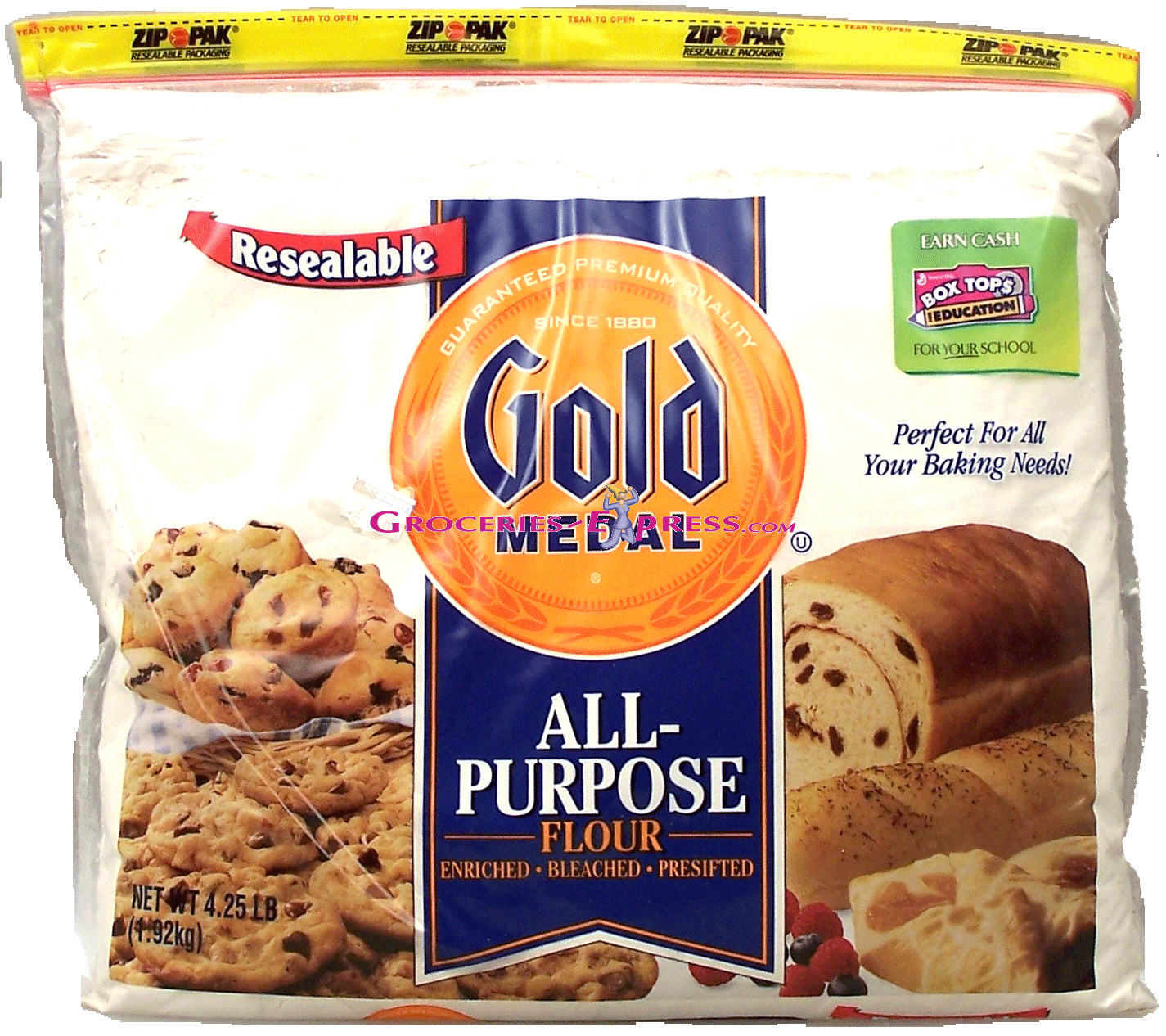 Gold Medal  all-purpose flour, enriched bleached presifted Full-Size Picture